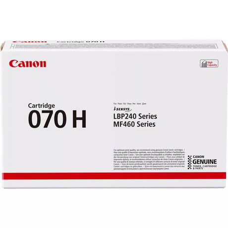 EAN 4549292198041 - Canon 070H cartucho de tóner 1 pieza(s) Original Negro imagen 1