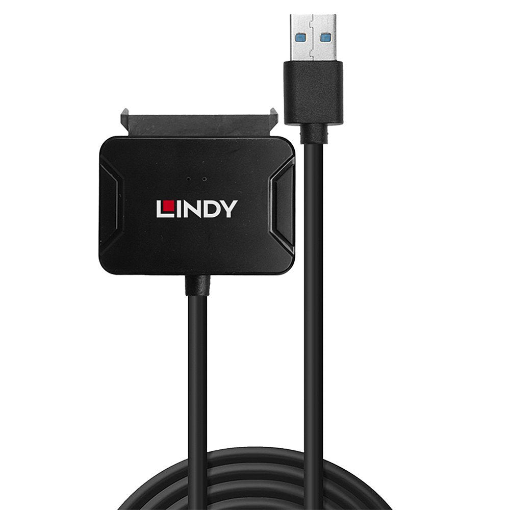 Conversor Lindy De Usb 3.0 A Sata Incl.Fuente De Alimentación