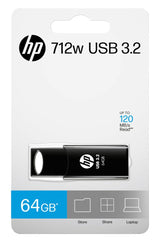 EAN 4718006457709 - HP 712w unidad flash USB 64 GB USB tipo A 3.2 Gen 1 (3.1 Gen 1) Negro imagen 5