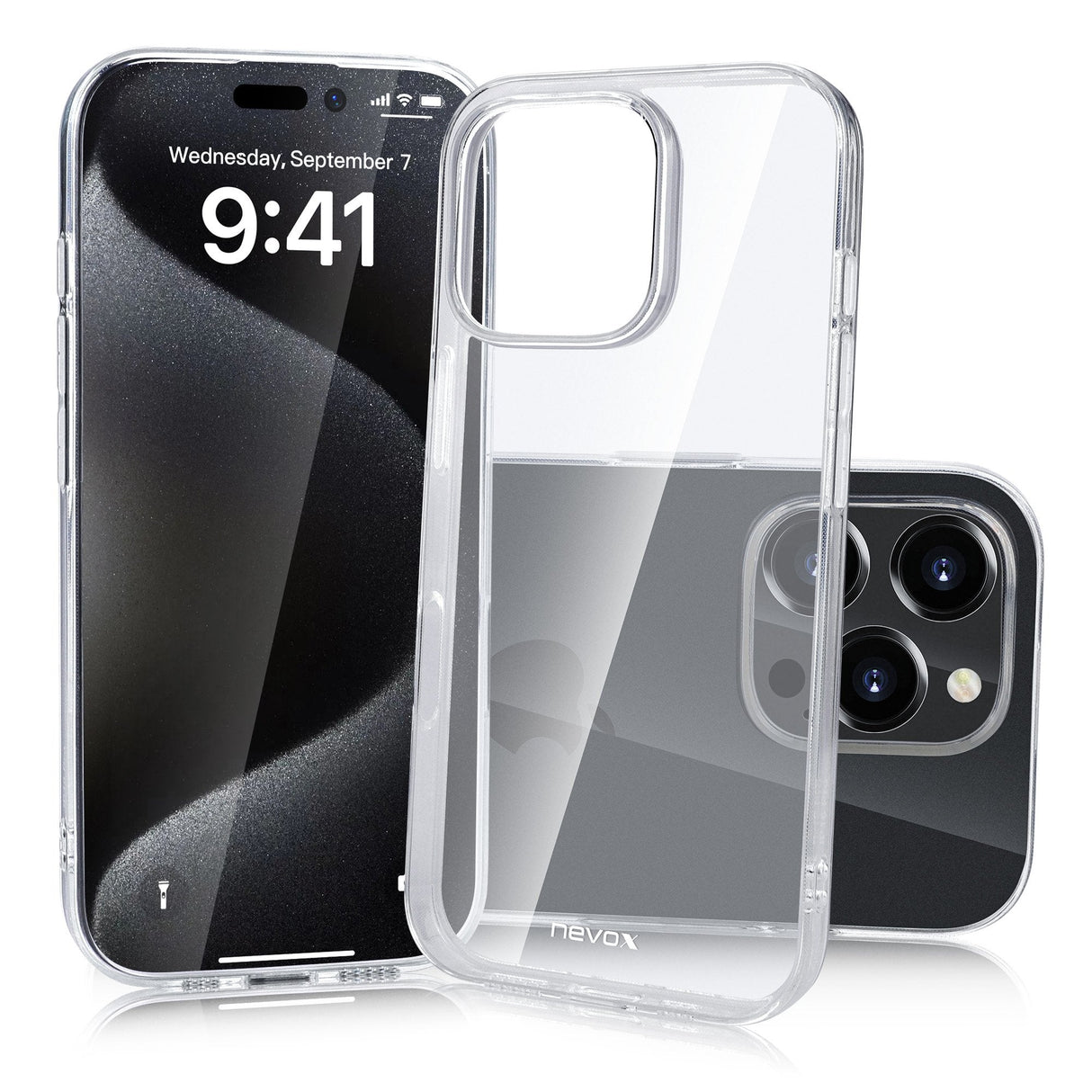 Nevox Styleshell Flex, Caja De Teléfonos Celulares Transparente, Iphone 16 Pro Max 4250686413694.0