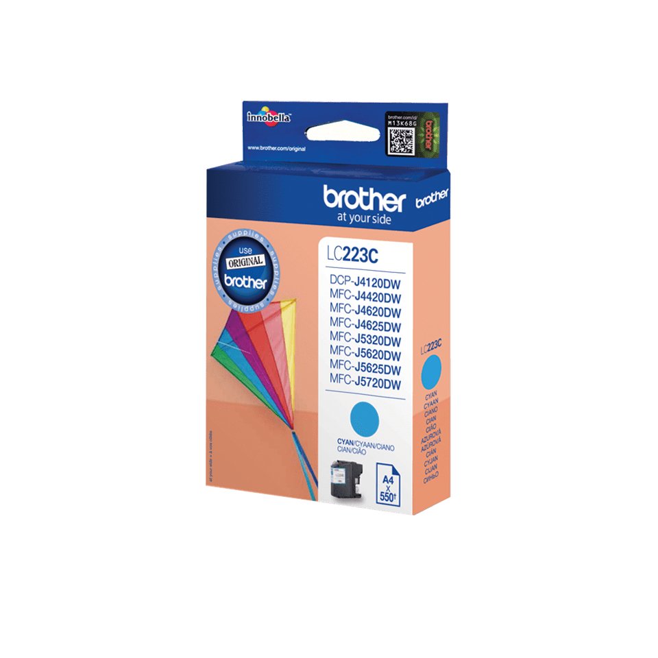 Tinta Original Brother Lc-223c Cyan Mfc-J4420dw/J4620dw