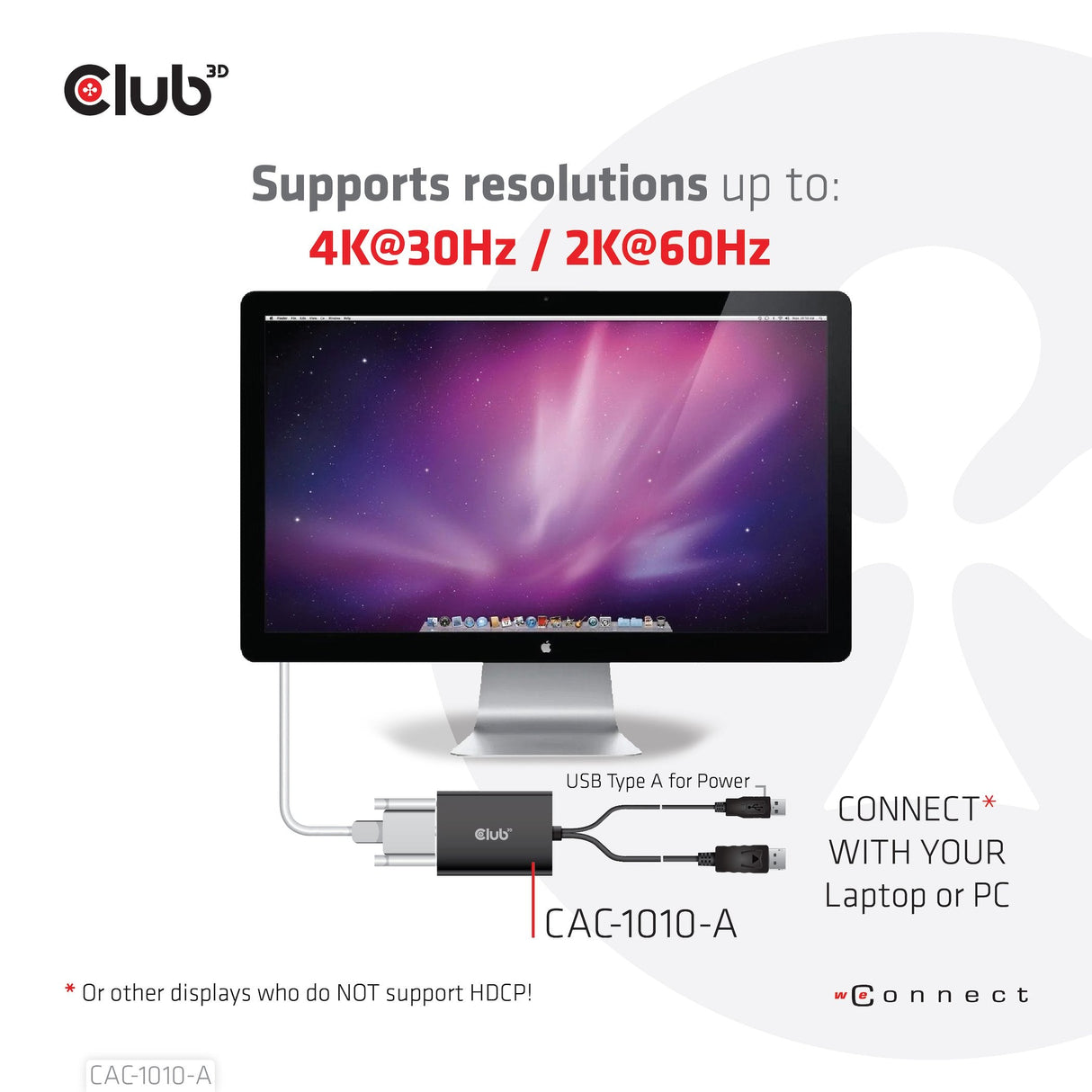 EAN 8719214471705 - CLUB3D CAC-1010-A adaptador de cable de vídeo 0,6 m DisplayPort DVI-D + USB imagen 5