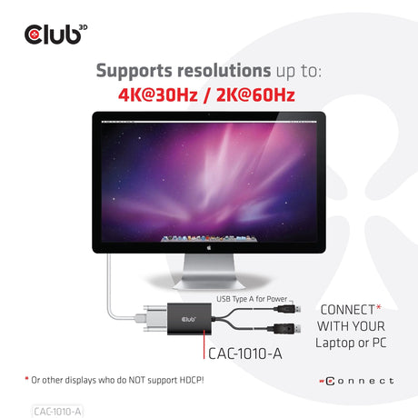 EAN 8719214471705 - CLUB3D CAC-1010-A adaptador de cable de vídeo 0,6 m DisplayPort DVI-D + USB imagen 5
