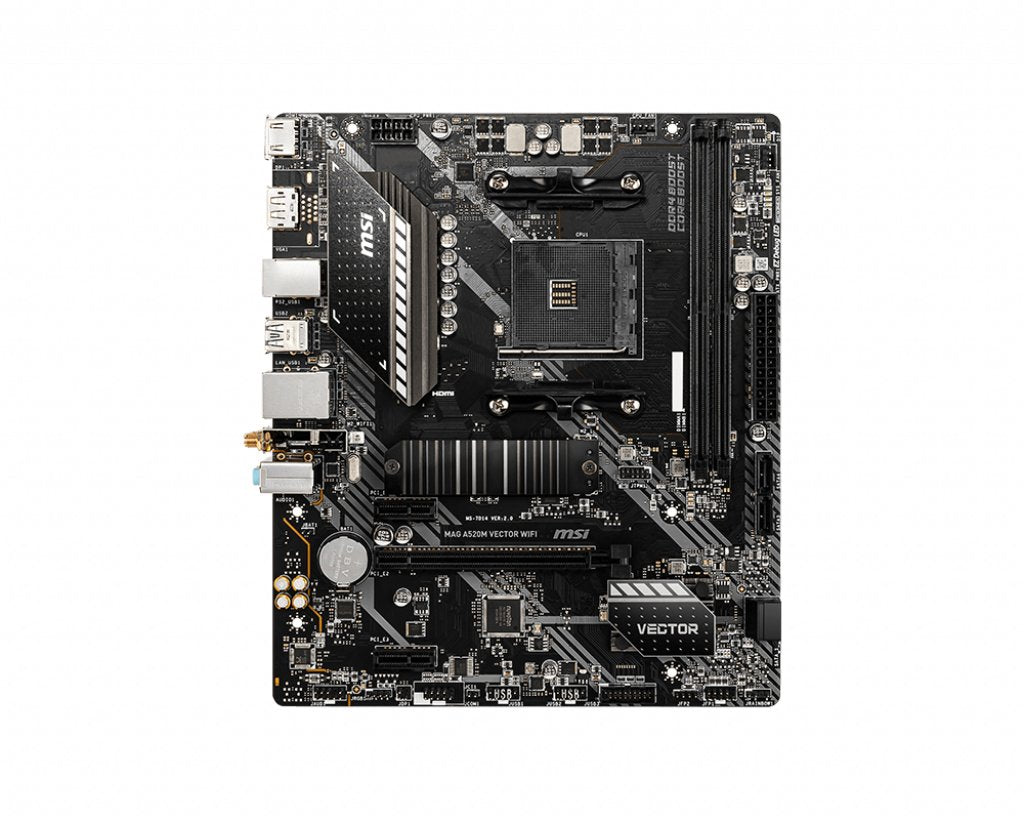 Placa Base Msi A520m Vector Wifi Am4 Matx 2xddr4