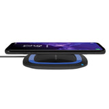 Realpower Freecharger-10 Negro/Azul, Estación De Carga Inalámbrica Qi
