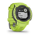 Smartwatch Garmin Instinct 2 Z Czujnikiem TäTna Hrm Elevate (Limonkowy / Limonkowy Pasek)