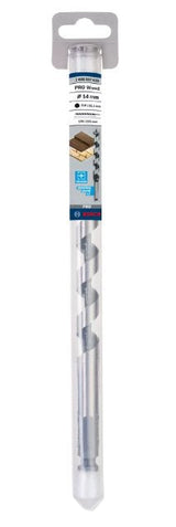 Taladro Sinfín Para Madera Bosch Professional, Ø 14 Mm, Longitud Útil 170 Mm 2608597628