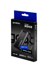 EAN 5908267913055 - Goodram SSDR-GMRE-512-K0 unidad externa de estado sólido 512 GB Negro imagen 11