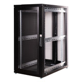 Roline 19-Zoll Serverschrank Pro 26 He, 600x1000 Bxt Schwarz