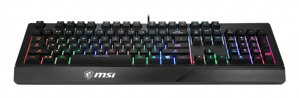 Teclado Gamer Msi Vigor Gk20 Rgb (Negro)