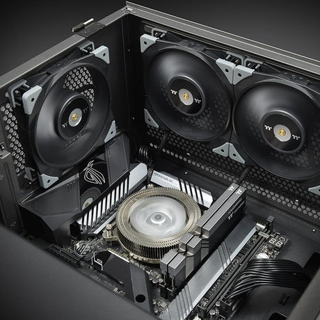 EAN 4713227526821 - Thermaltake TOUGHFAN 14 Carcasa del ordenador Ventilador 14 cm Negro 1 pieza(s) imagen 6