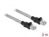 Delock Rj45 Cable Cat.6a U Ftp Mit Metallmantel 3 M