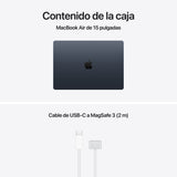Apple Macbook Air 15,3' M5 10-Core Cpu 16gb 1tb Ssd 10-Core Gpu Medianoche