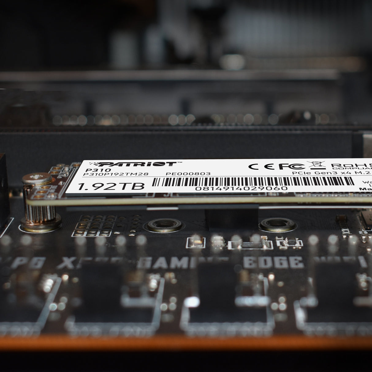 Patriot P310 M.2 1920 Gb Pci Express 3.0 Nvme, Unidad De Estado Sólido 1920 Gb, M.2, 2100 Mb/S
