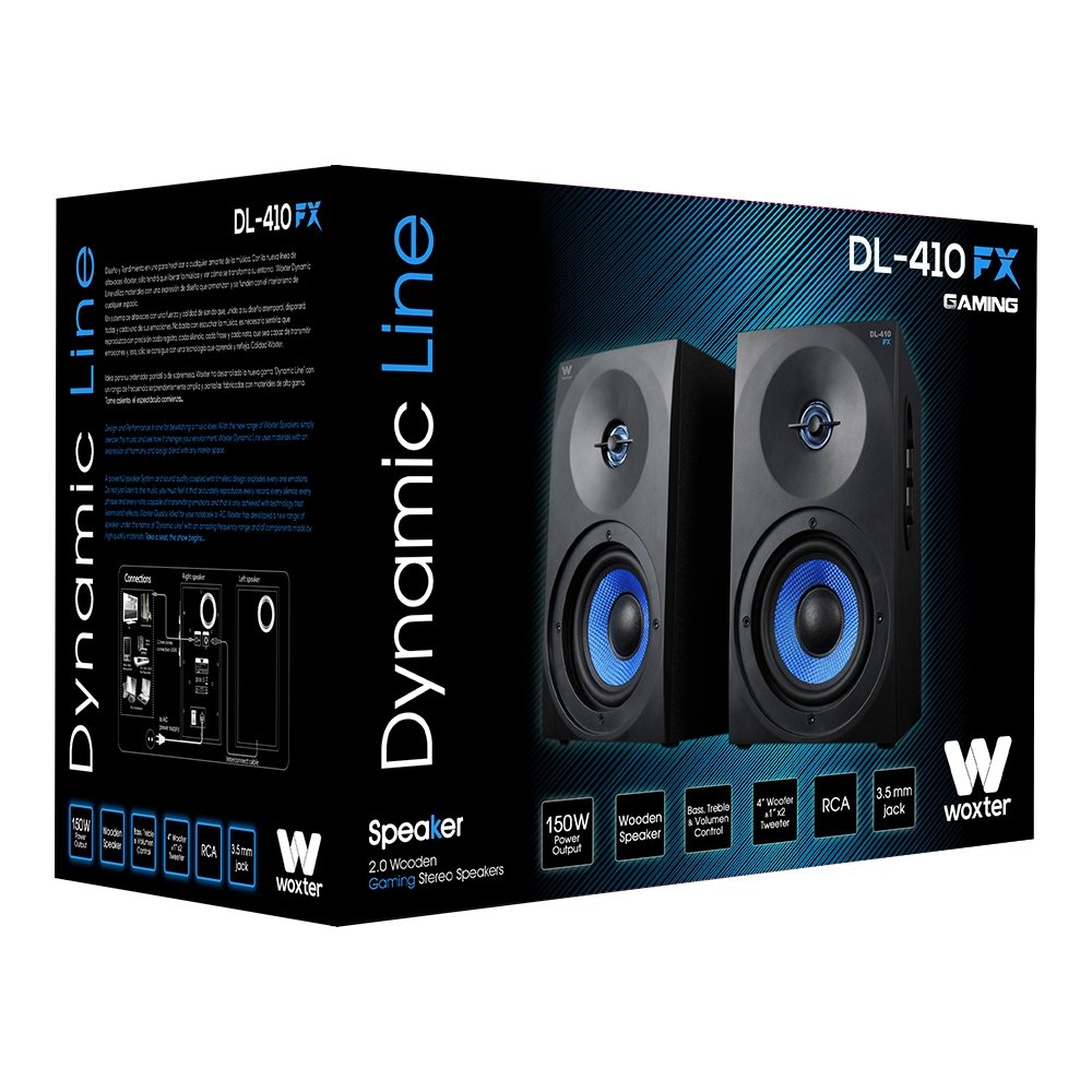 Altavoces Woxter Dynamic Line Dl-410 Fx 150w 2.0