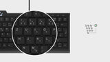 Keysonic Tas Ksk-5010elc De Mini Con Nummernblock Negro