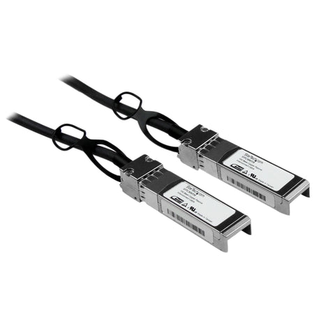EAN 0065030849616 - StarTech.com SFPCMM1M Cable de fibra óptica e InfiniBand SFP+ Negro imagen 1