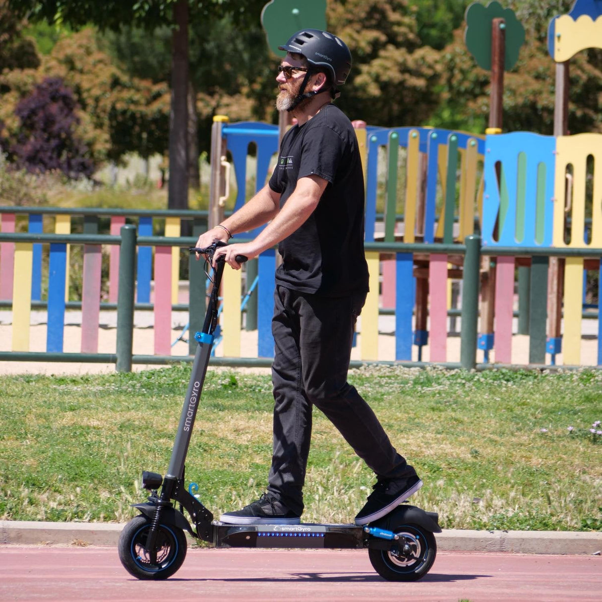 Patinete Eléctrico Smartgyro Rockway Certificado Motor 800w Ruedas 10' 25km H Autonomía 50km