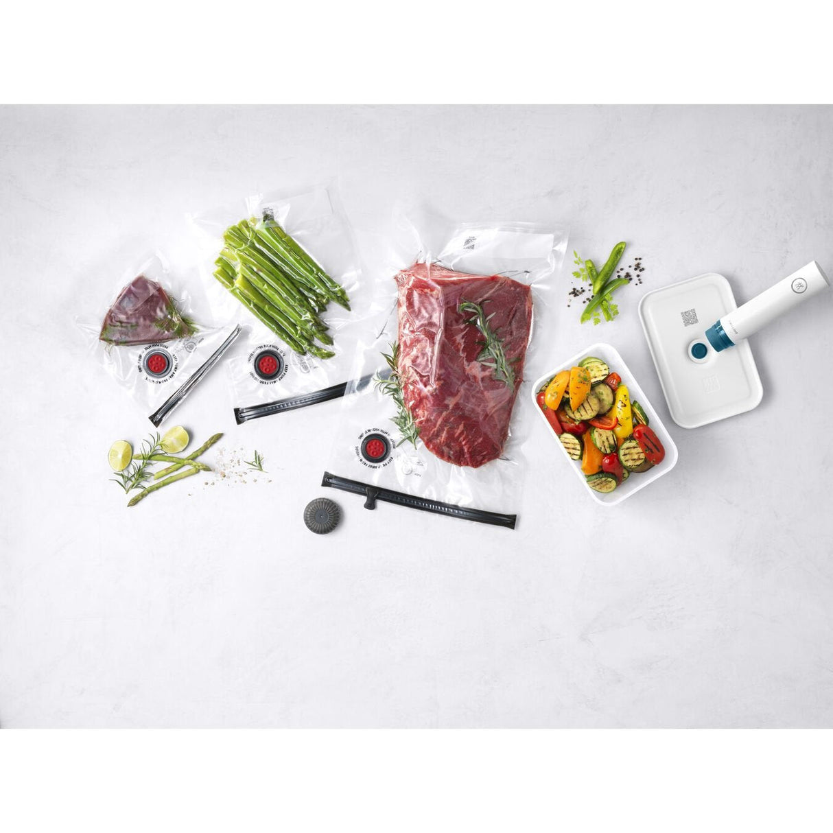 Zwilling 36815-013-0 Sellador Al Vacío Azul