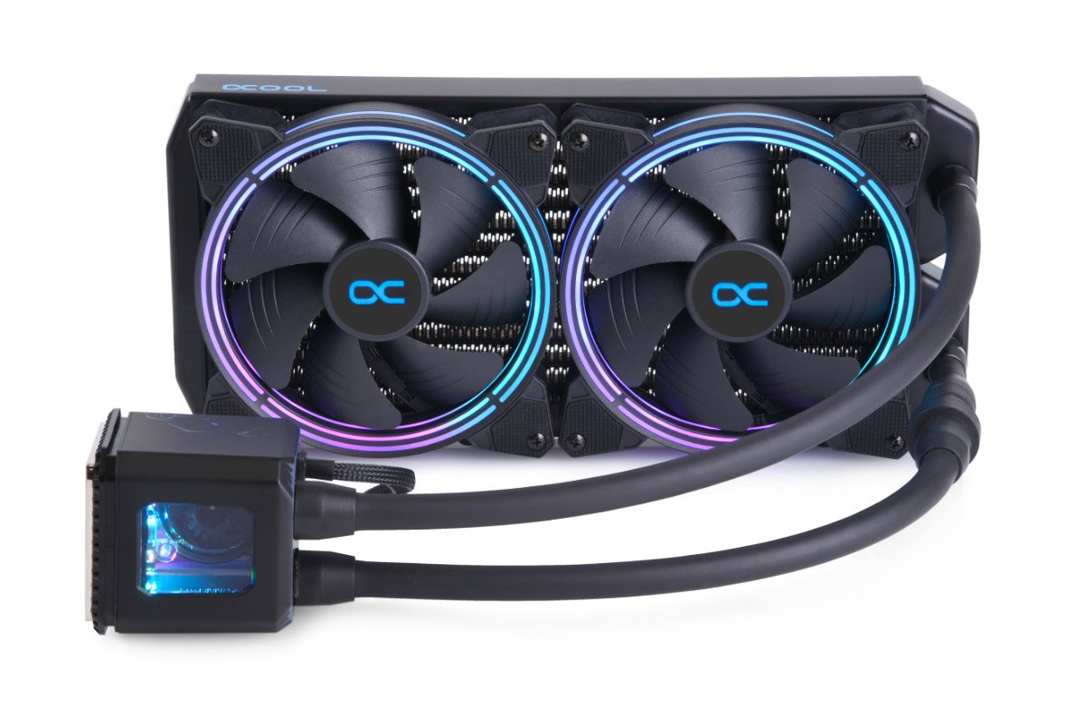 Ven Cpu Ref. Liquida Alphacool Eisbaer Aurora 280 Argb/Rellenable/Ampliable/2 Ventiladores 1016663