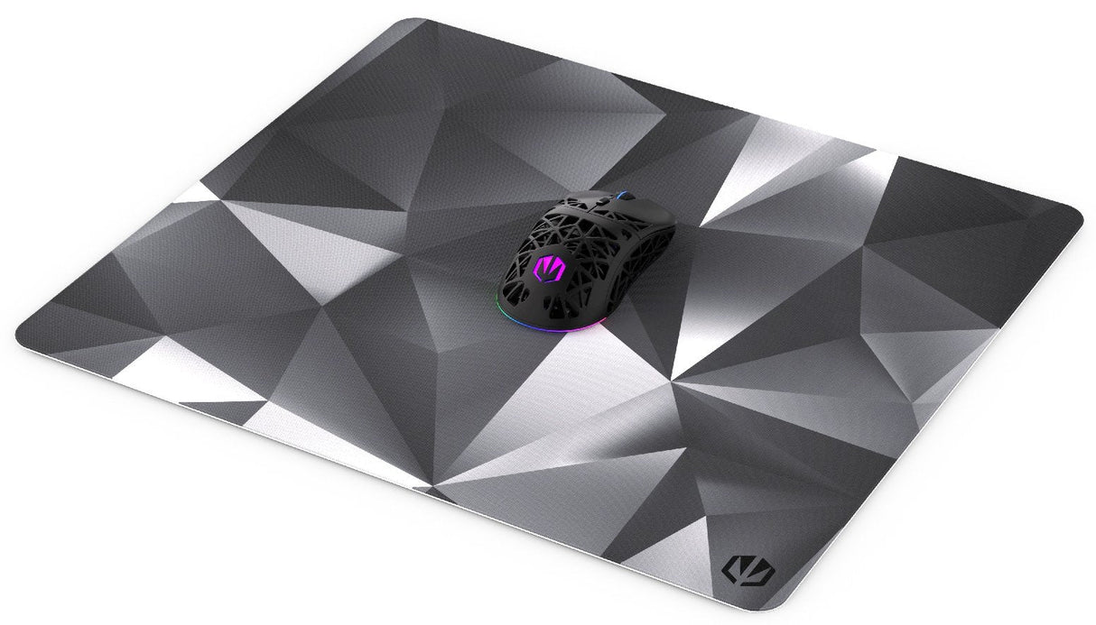 Alfombrilla Endorfy Crystal Black L, Gaming En Negro/Gris Ey6b007