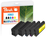 EAN 7640460548099 - Peach 6ZC70AE cartucho de tinta 5 pieza(s) Compatible Negro, Cian, Magenta, Amarillo imagen 1