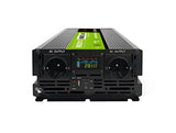 EAN 5904326374577 - Green Cell Przetwornica napicia PowerInverter LCD 24 V 3000W/60000W Przetwornica samochodowa z wywietlacz imagen 2