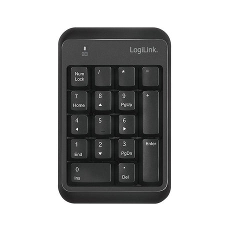 EAN 4052792056785 - LogiLink ID0201 teclado numérico Portátil Bluetooth Negro imagen 2