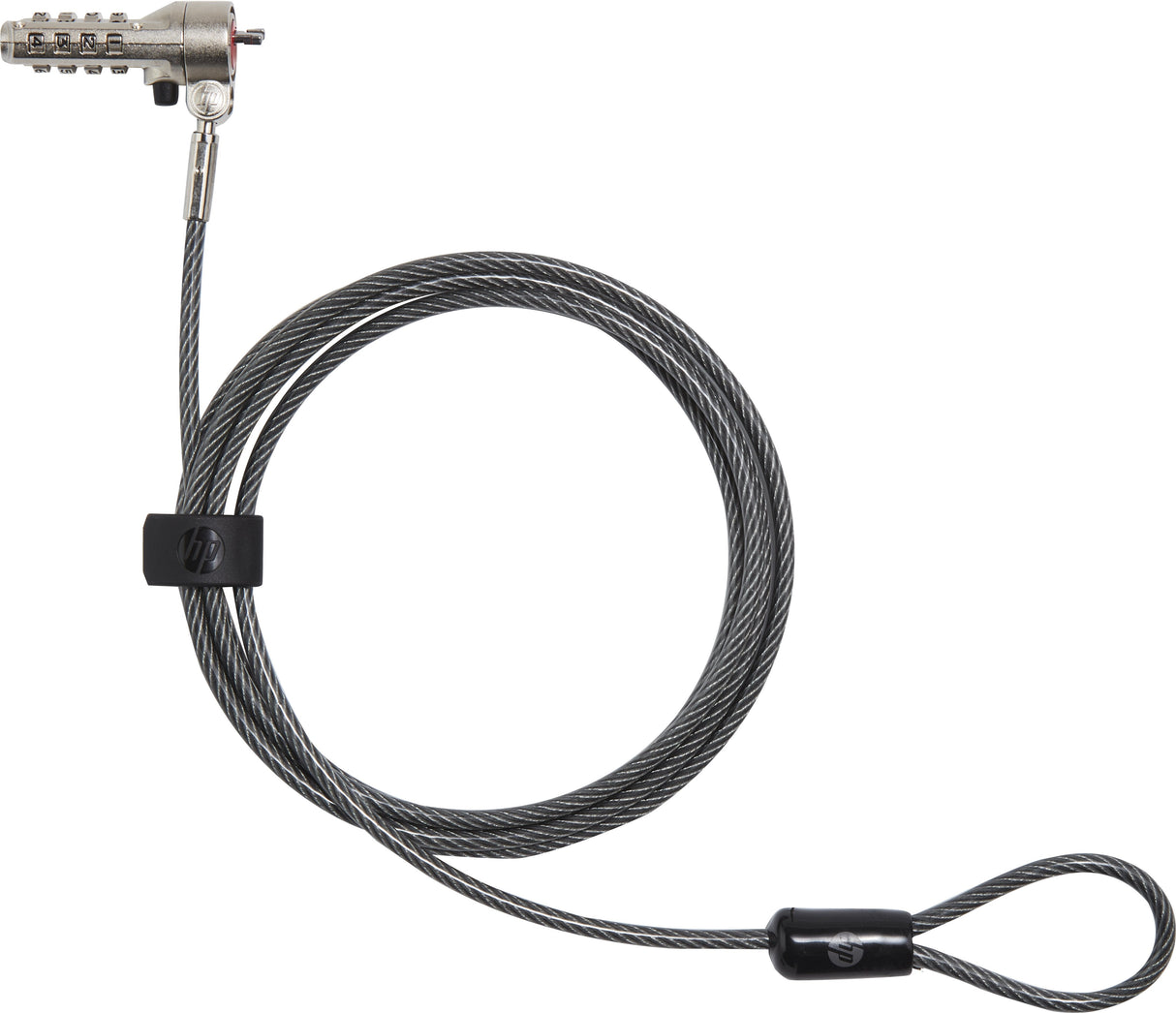 EAN 0196337975859 - HP Essential Nano Combination Cable Lock cable antirrobo Acero inoxidable 1,83 m imagen 7