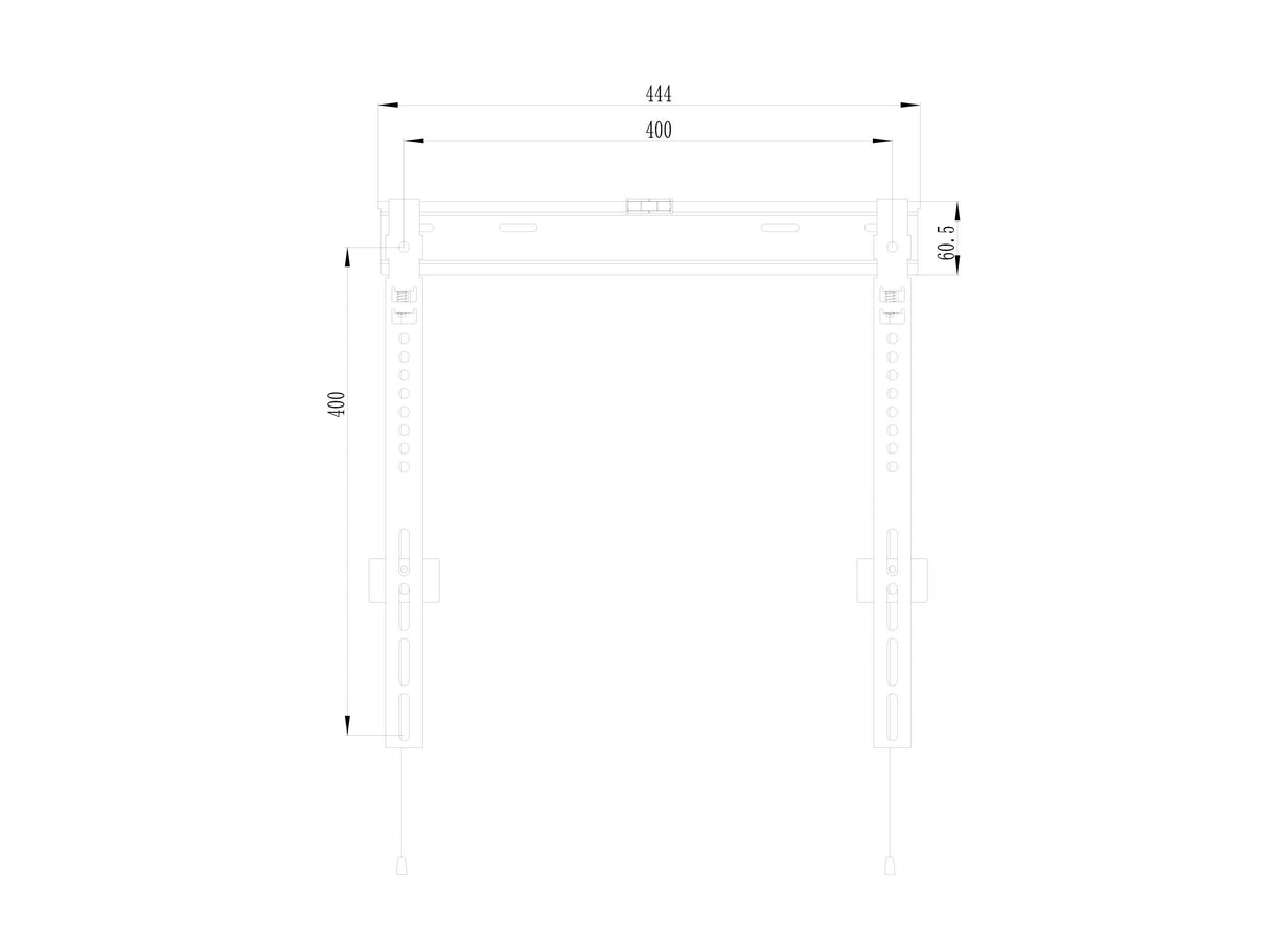 Equip Soporte De Pared Fijo Para Tv De 37"-55" - Peso Max 55kg - Vesa 400x400mm