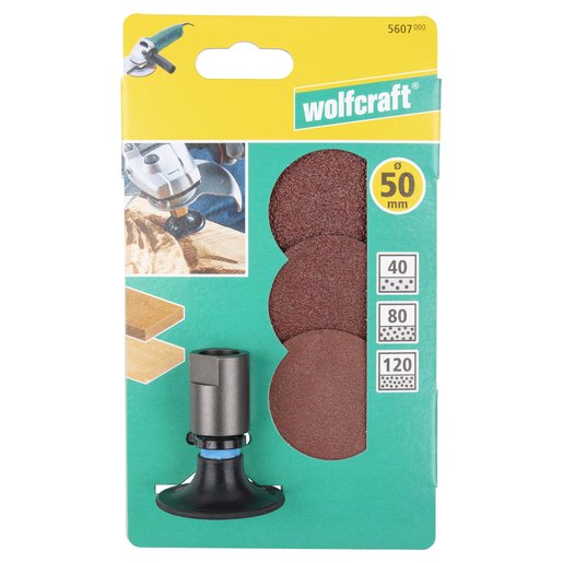 Juego De Lijar Para Amoladora Angular 4 Piezas 5607000 Wolfcraft