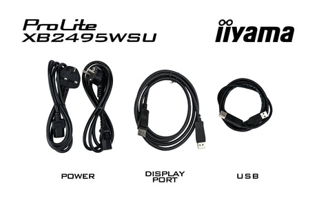 EAN 4948570127641 - iiyama ProLite XB2495WSU-B1 pantalla para PC 61,2 cm (24.1") 1920 x 1200 Pixeles WUXGA LCD Negro imagen 14