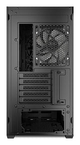 Caja Pc Sharkoon Mk4w Rgb Strip Negra, Cristal Templado 4044951041763