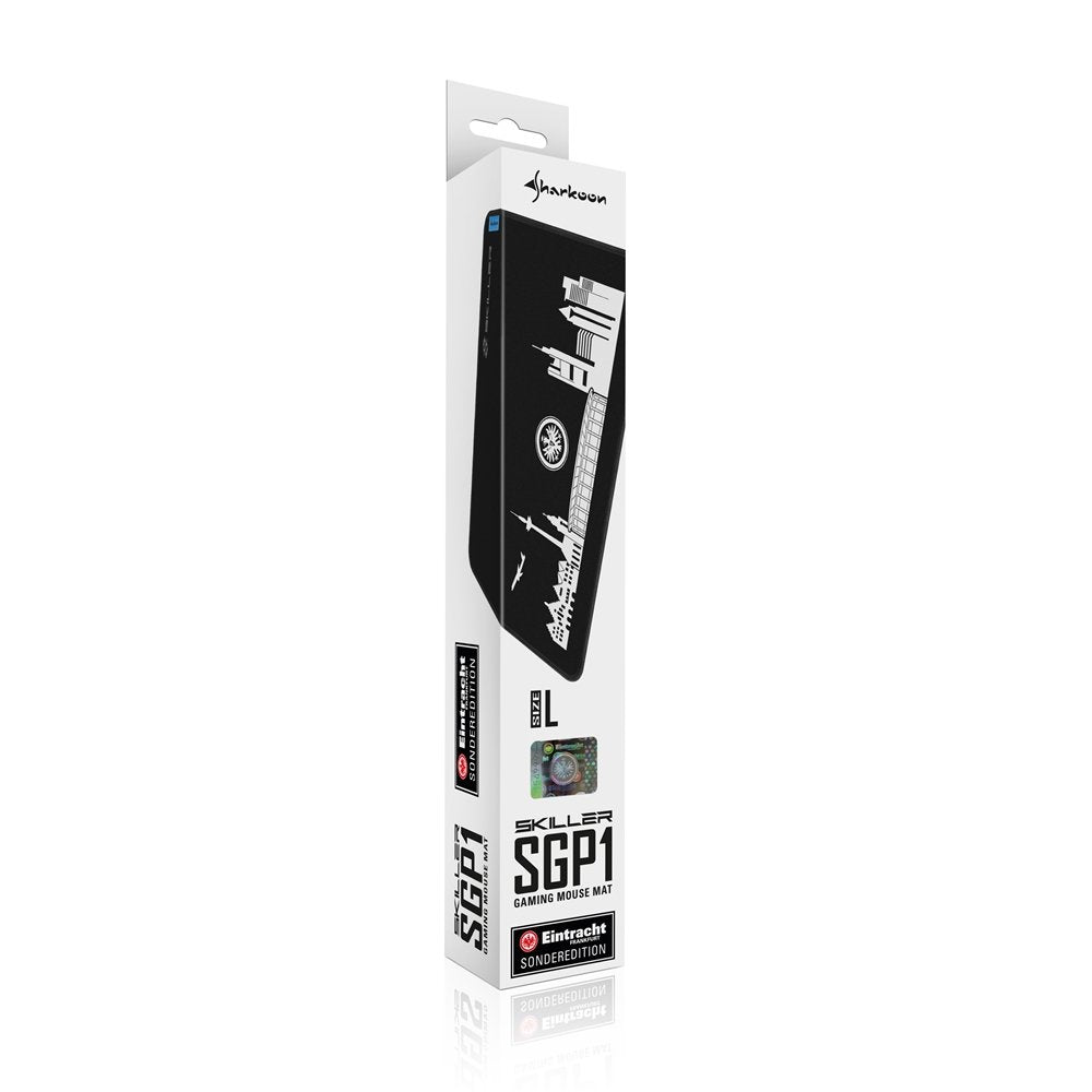 Alfombrilla De Ratón Sharkoon Sgp1 L Eintracht Frankfurt Sonderedition Para Juegos Negro