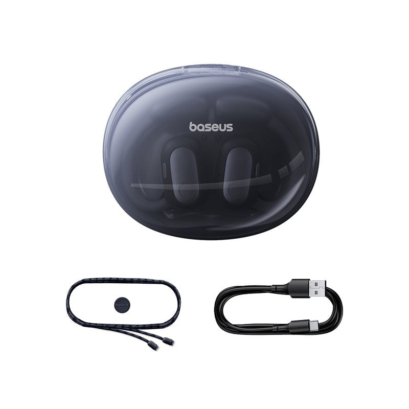 Auriculares Baseus Eli Sport 1 Inalámbrico Gancho De Oreja  Usb Tipo C Bluetooth Negro A00064400121-00