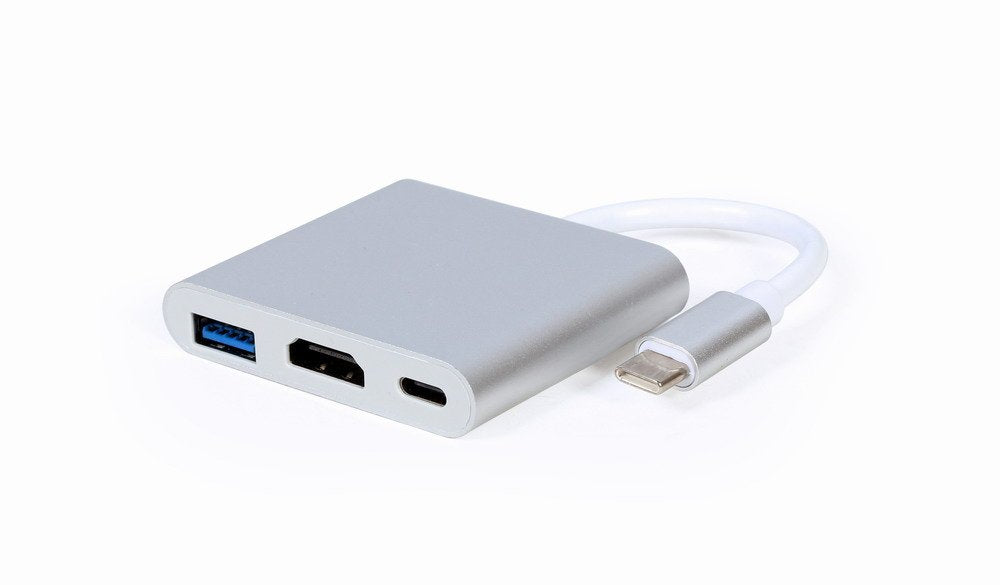 EAN 8716309112062 - Gembird A-CM-HDMIF-02-SV Adaptador gráfico USB Plata imagen 1