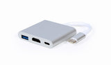 EAN 8716309112062 - Gembird A-CM-HDMIF-02-SV Adaptador gráfico USB Plata imagen 1