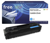 Freecolor Toner Canon 054h 3027c002 Cyan 2300 Copias Remanufactured