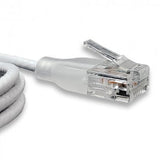 Cable Wantec De Red Utp Cat6a Eglow D=2,8mm 5,00m Blanco