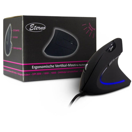 EAN 4260455644877 - Inter-Tech KM-206WR ratón Oficina mano derecha USB tipo A Óptico 2400 DPI imagen 1