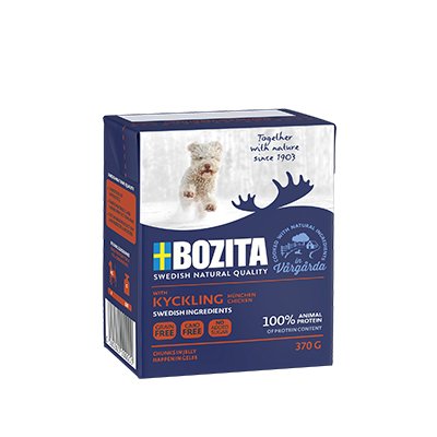 EAN 7300330042651 - Bozita 4265 alimento húmedo para perros Pollo Adulto 370 g imagen 1