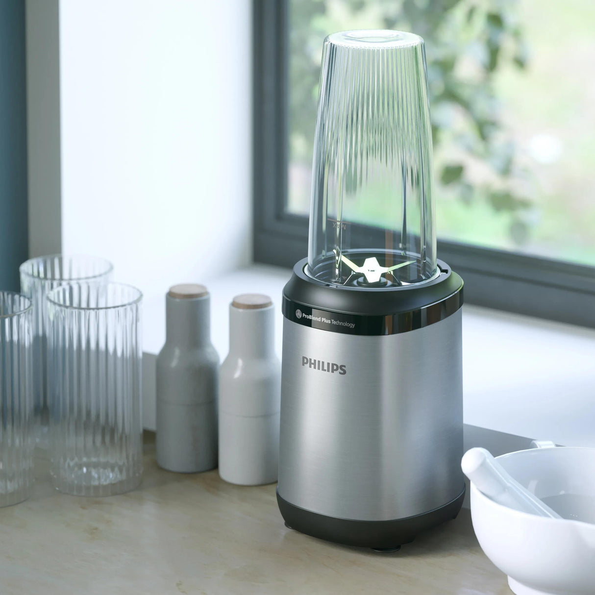 EAN 8720389032554 - Philips 5000 series HR2764/00 licuadora 0,7 L Batidora de vaso 800 W Negro, Acero inoxidable imagen 3
