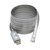 EAN 0037332190017 - Tripp Lite U209-006-RJ45-X cambiador de género para cable RJ-45 USB 2.0 Type-A Plata imagen 1