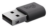 EAN 5099206130203 - Logitech 956-000169 cambiador de género para cable USB-C USB-A Grafito imagen 1