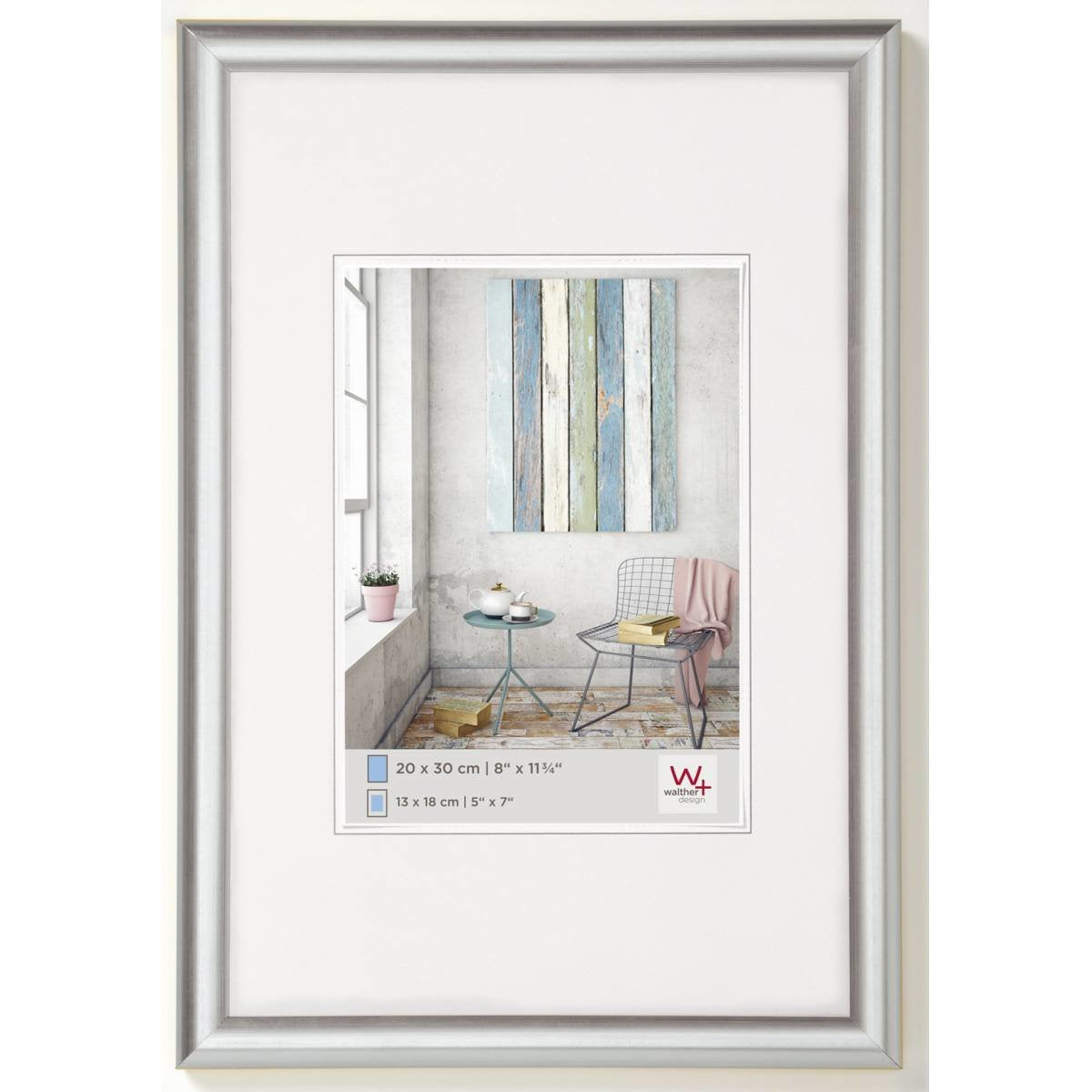 Resina Walther Trendstyle Plata 20x30 Kp030s