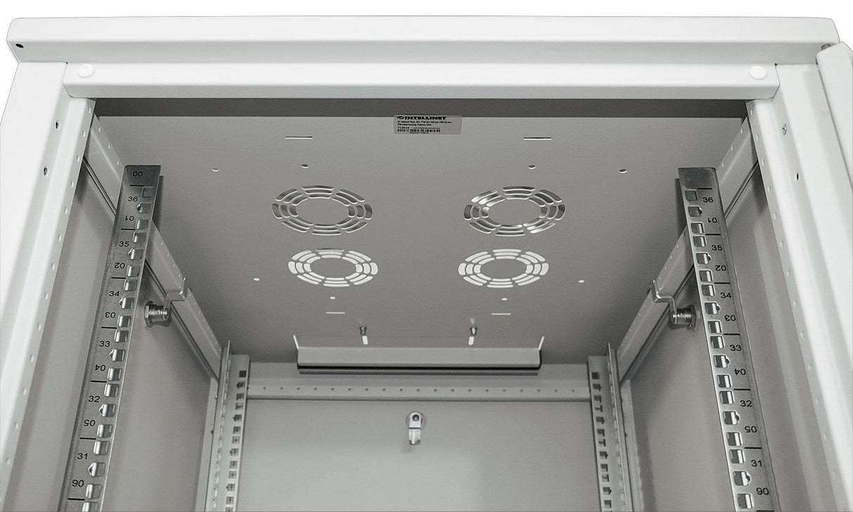 Armario Rack Intellinet 713023  36u Rack O Bastidor Independiente Gris