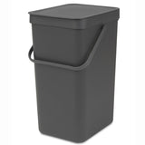Cubo De Basura 16 L Gris