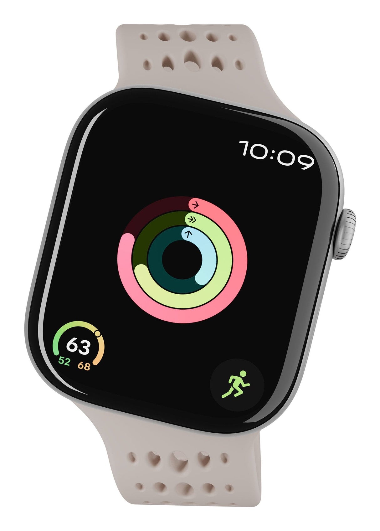 Decoded Silicone Ares O Strap For Apple Watch 40/42mm Clay