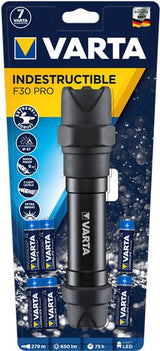 Varta Indestructible F30 Pro 6 Vatios Led Aluminio 650 Lúmenes