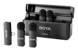 EAN 6974700659704 - BOYA BY-V4D micrófono Negro Micrófono con pinza de enganche imagen 1